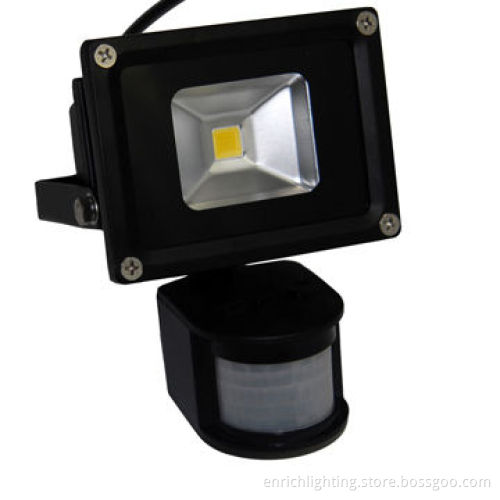 PIR Sensor LED Floodlight with High-bright Bridgelux Chip, Factory Direct Price